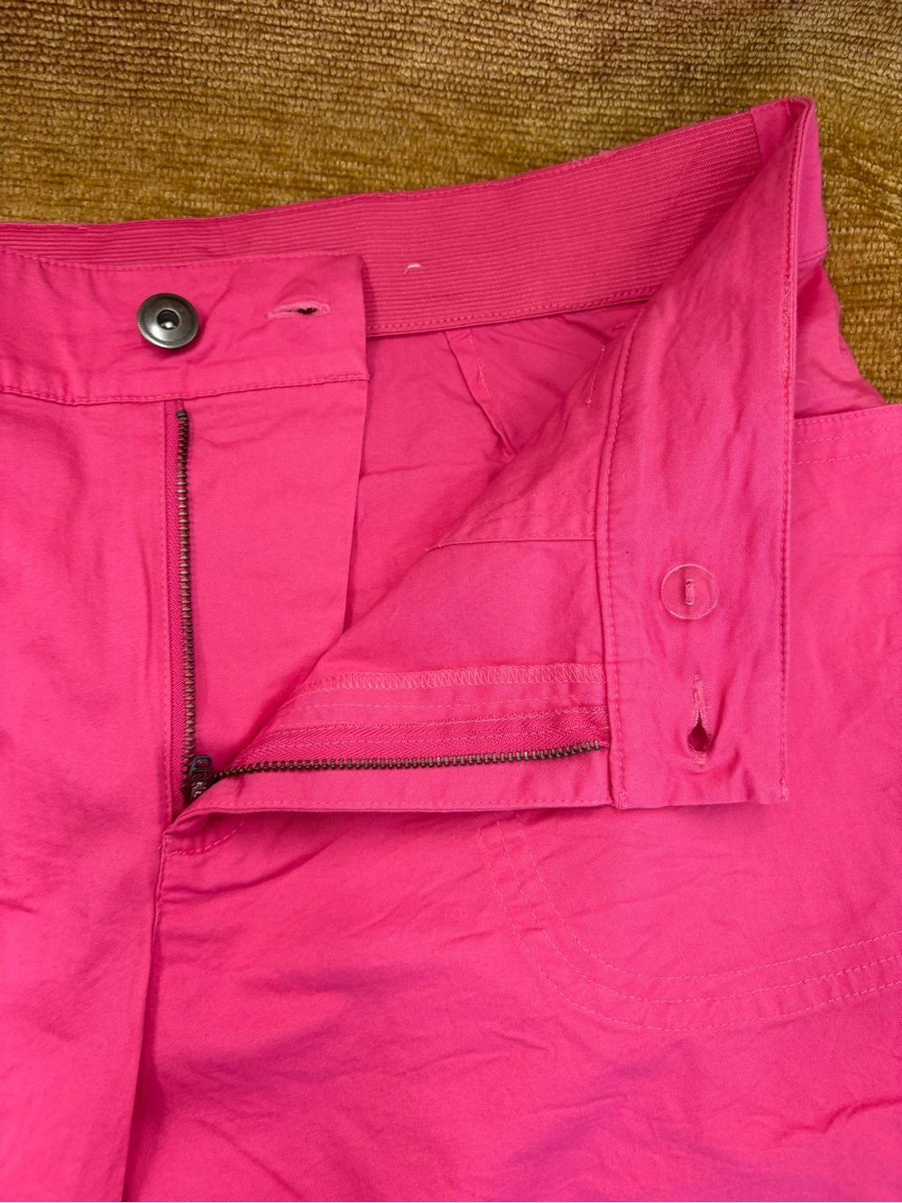 CJ Banks ladies size 16W Hot Pink Bermuda Shorts - Picture 3 of 9